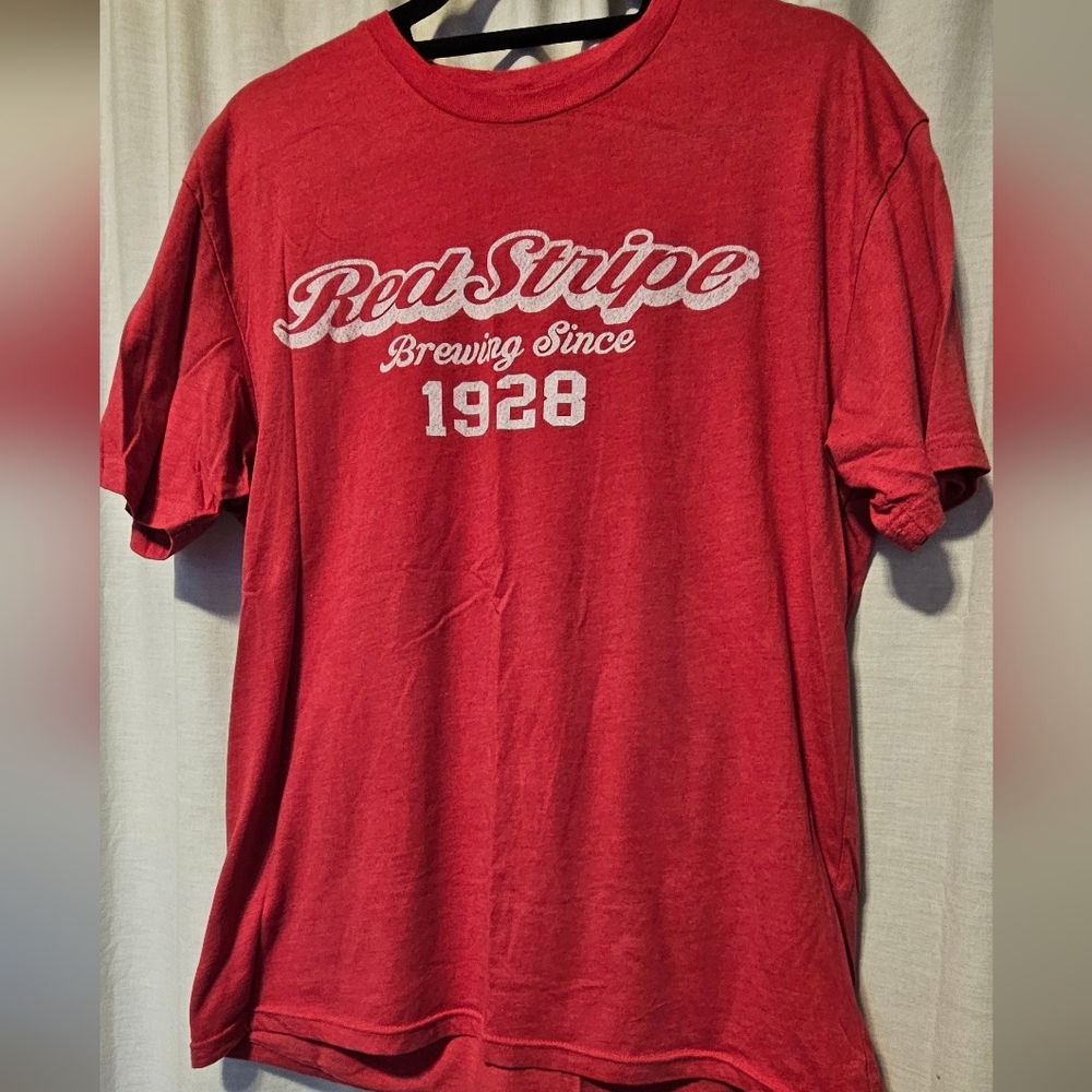Red Stripe Brewery T Shirt